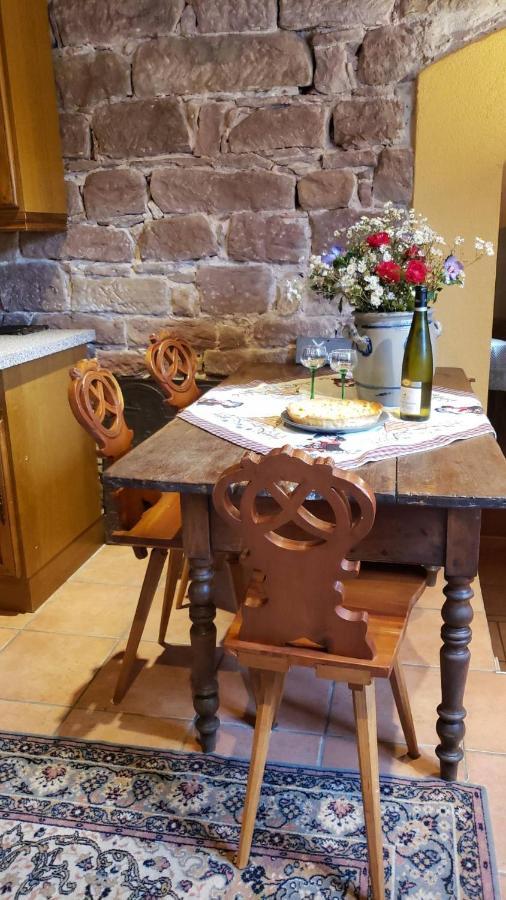 GITE A LA PETITE FONTAINE-PLAIN PIED-MAISON ALSACIENNE RENOVEE AVEC PASSION-4 PERS-4nuitées minimum Langensoultzbach Extérieur photo